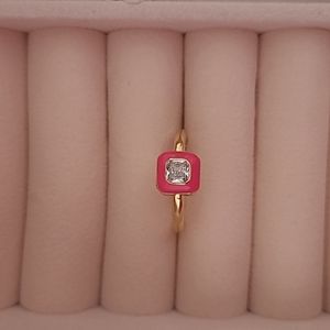 Pink Bling Resizable Ring